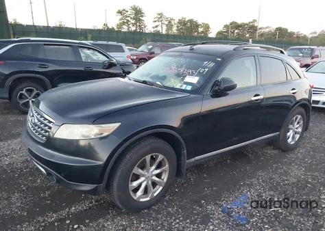 2008 Infiniti Fx35 z USA, uszkodzony, nr VIN JNRAS08W68X208619